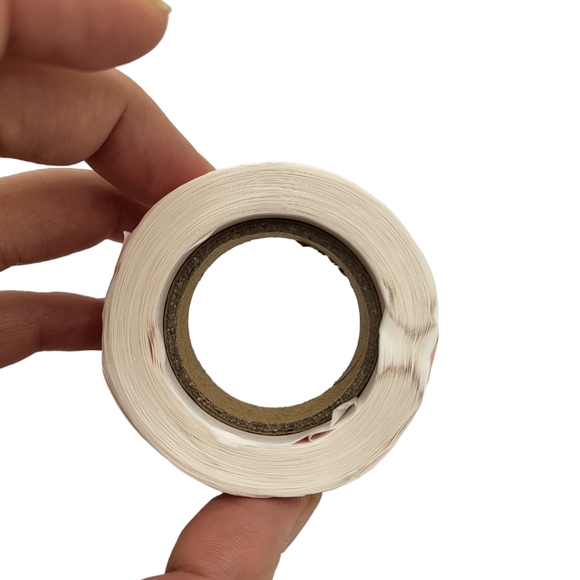 -300pc-Thank You Stickers Pink labeling with Gold Foil-New- - Picture 3 of 3